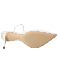 Sergio Rossi Godiva Bridal Satin Pump