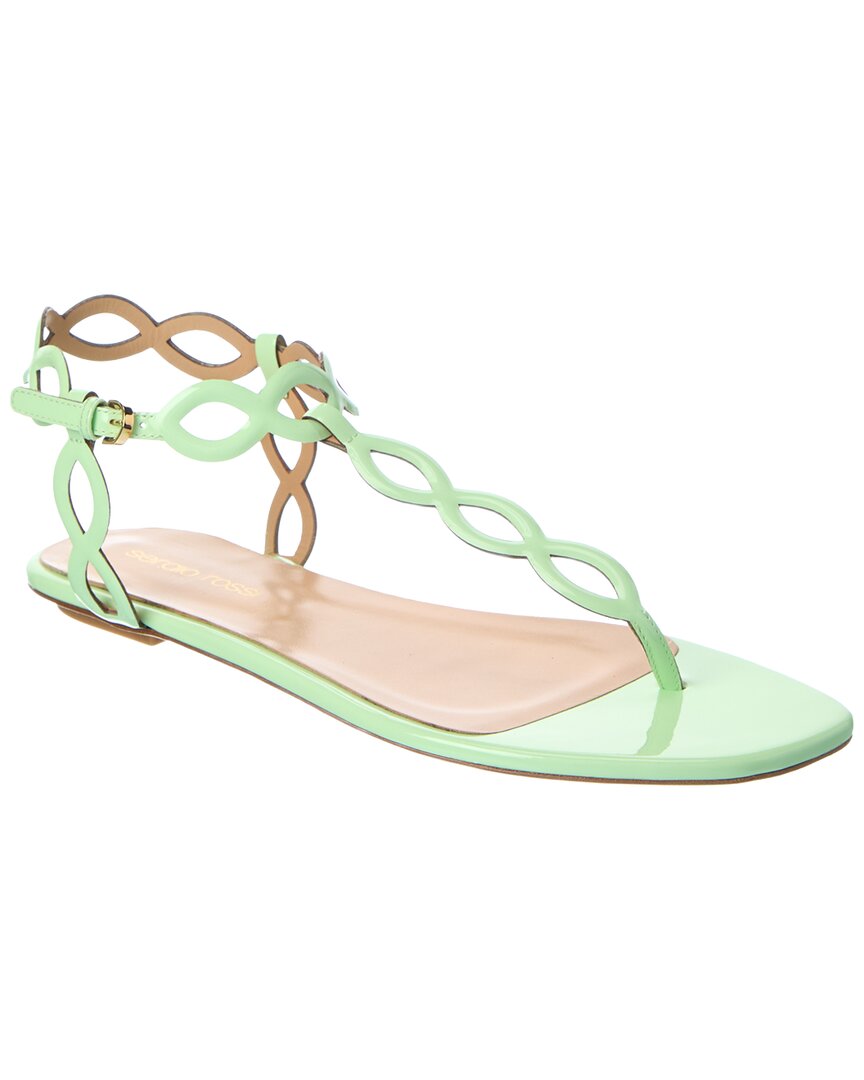 Sergio Rossi Mermaid Patent Sandal