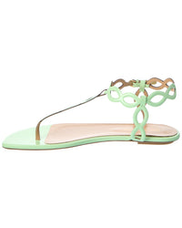 Sergio Rossi Mermaid Patent Sandal