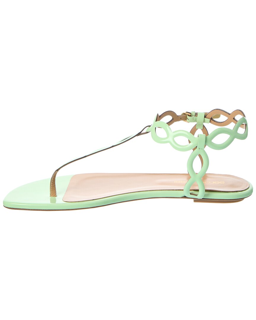 Sergio Rossi Mermaid Patent Sandal