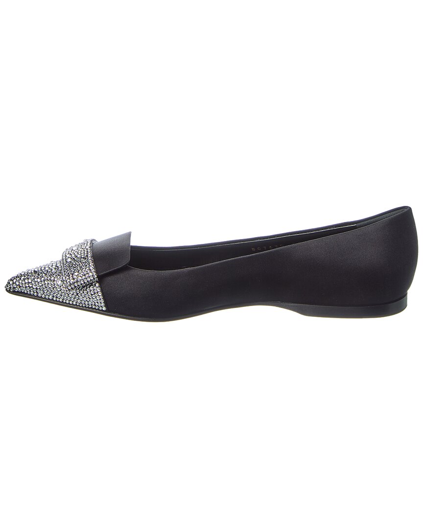 Sergio Rossi Sr1 Satin Flat