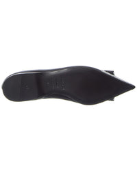 Sergio Rossi Sr1 Satin Flat
