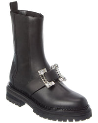 Sergio Rossi Sergio Rossi Biker Prince Leather Boot