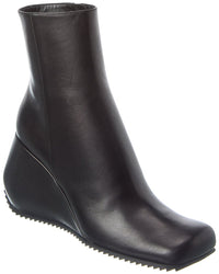 Sergio Rossi Leather Wedge Boot