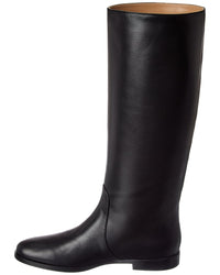 Sergio Rossi Sergio Rossi Chevallier Leather Knee-High Boot