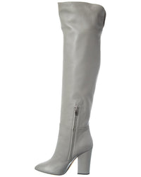 Sergio Rossi Scarlett Leather Over-The-Knee Boot