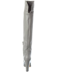 Sergio Rossi Scarlett Leather Over-The-Knee Boot