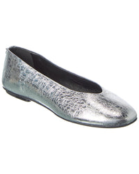 Sergio Rossi Arc Leather Flat