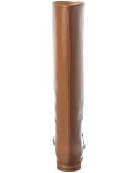 Sergio Rossi Chevallier Leather Knee-High Boot