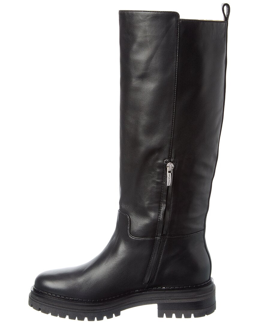 Sergio Rossi Urban Leather Knee-High Boot