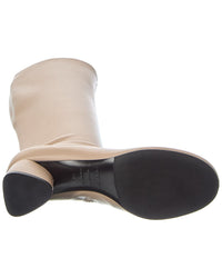 Sergio Rossi Pilier Leather Knee-High Boot