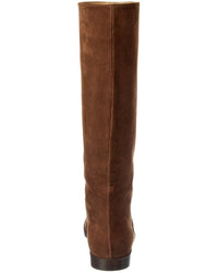 Sergio Rossi Chevallier Suede Knee-High Boot