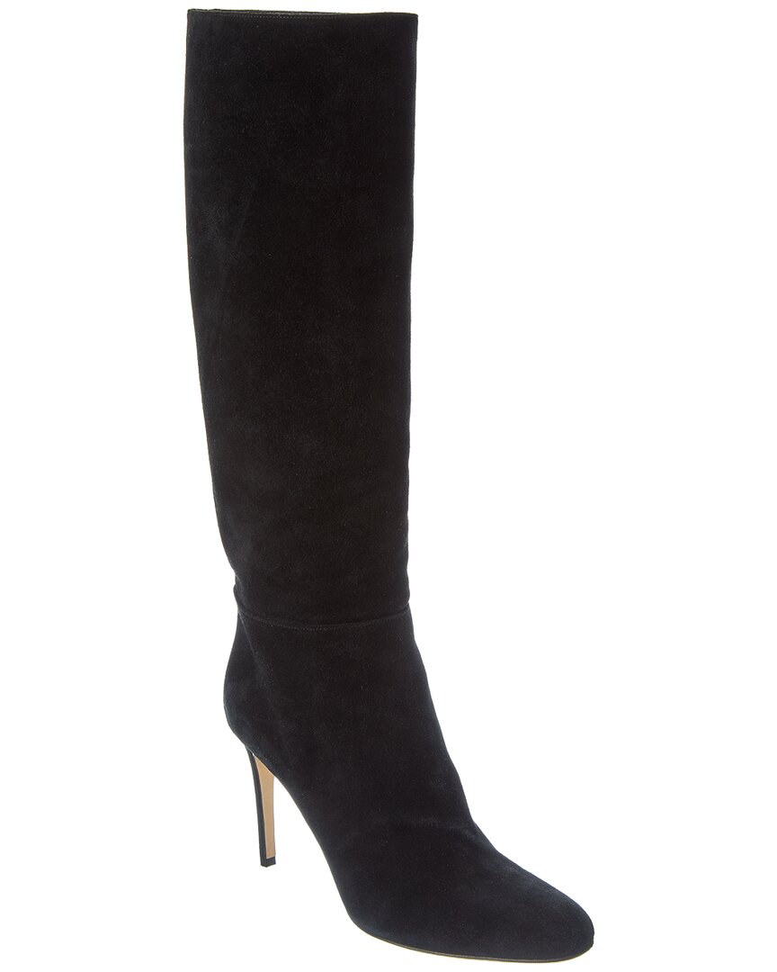 Sergio Rossi Madame Suede Knee-High Boot