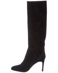 Sergio Rossi Madame Suede Knee-High Boot
