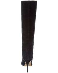 Sergio Rossi Madame Suede Knee-High Boot