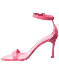 Amina Muaddi Kim Patent Sandal