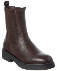 Ferragamo Ferragamo Mojave Leather Chelsea Boot
