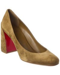Christian Louboutin Miss Sab 85 Suede Pump