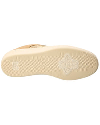 Gucci G75 Gg Canvas & Suede Sneaker