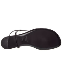 Saint Laurent Cassandre Leather Sandal