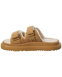 Dior Dioract Suede & Shearling Sandal