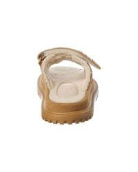 Dior Dioract Suede & Shearling Sandal