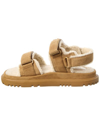 Dior Dioract Suede & Shearling Sandal