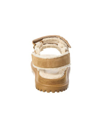 Dior Dioract Suede & Shearling Sandal