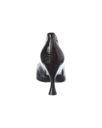 Dior Century Croc-Embossed Leather Pump