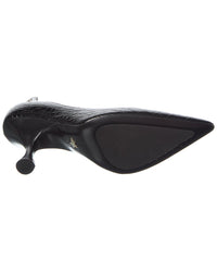 Dior Century Croc-Embossed Leather Pump
