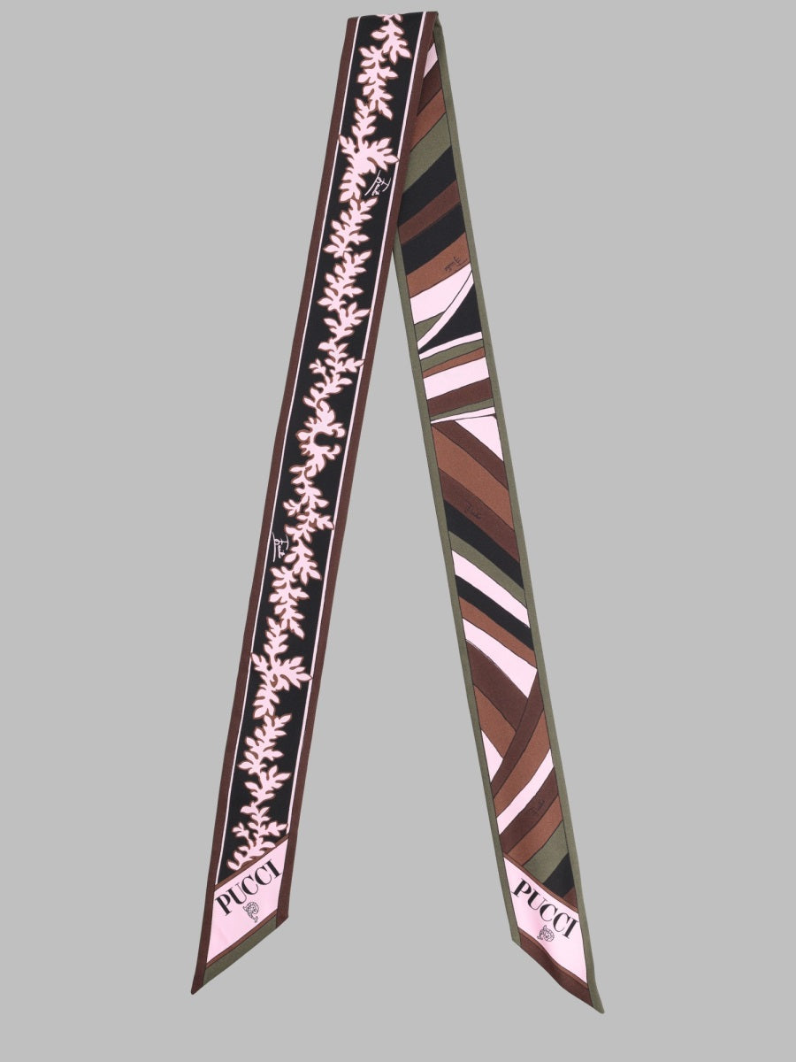Pucci Women Foulard Bandeau Con Mix Di Stampe