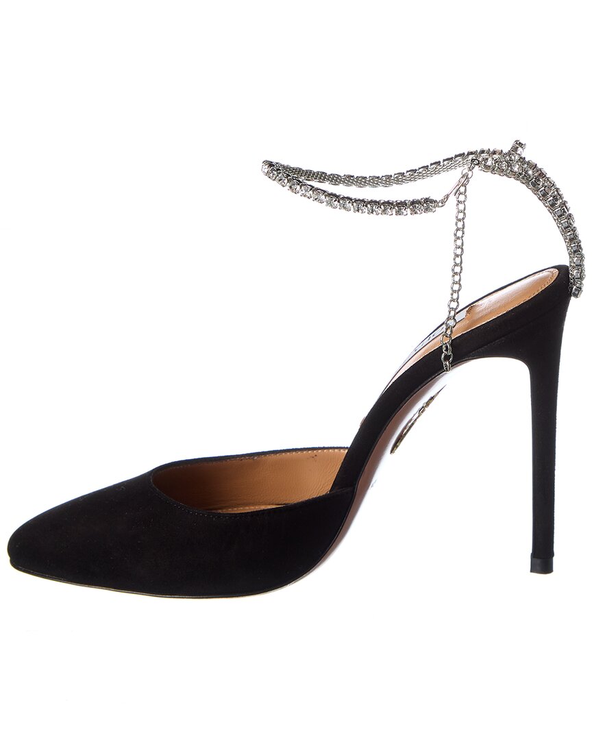 Aquazzura Ice 105 Suede Pump