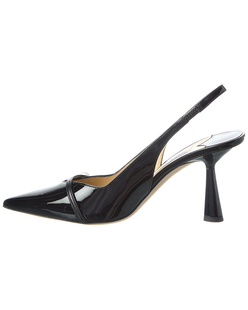 Jimmy Choo Amita 85 Patent Slingback Pump