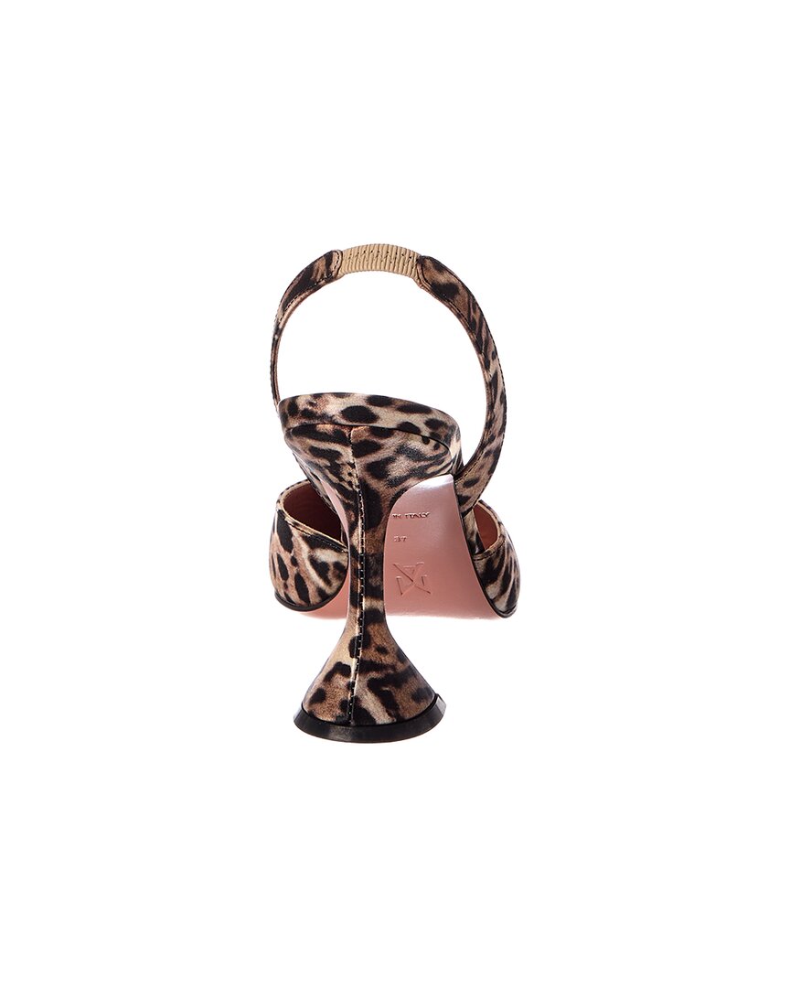 AMINA MUADDI Amina Muaddi Holli Satin Slingback Pump
