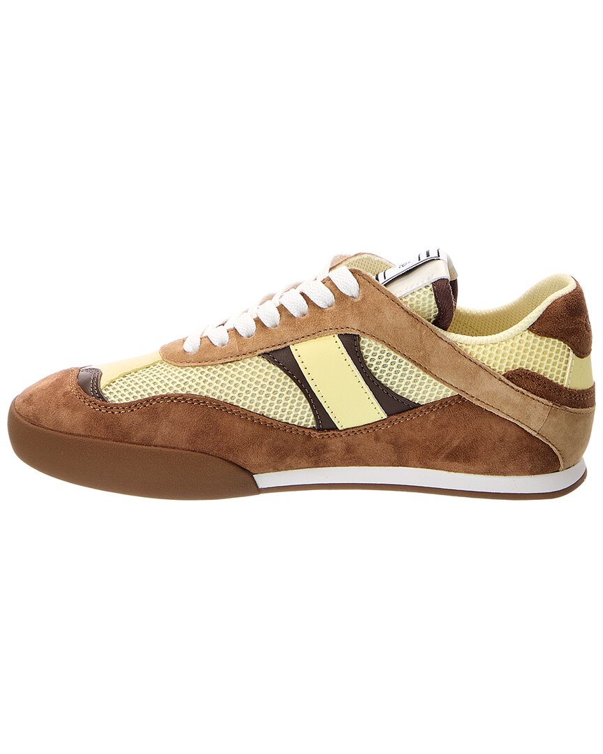 Chloé Chloé Kick Leather, Suede & Canvas Sneaker