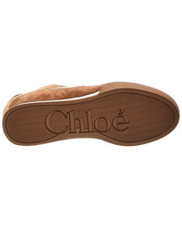 Chloé Chloé Kick Leather, Suede & Canvas Sneaker