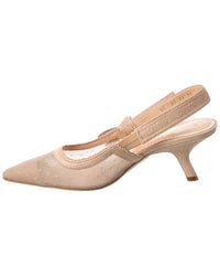 Dior J'adior Mesh & Suede Slingback Pump