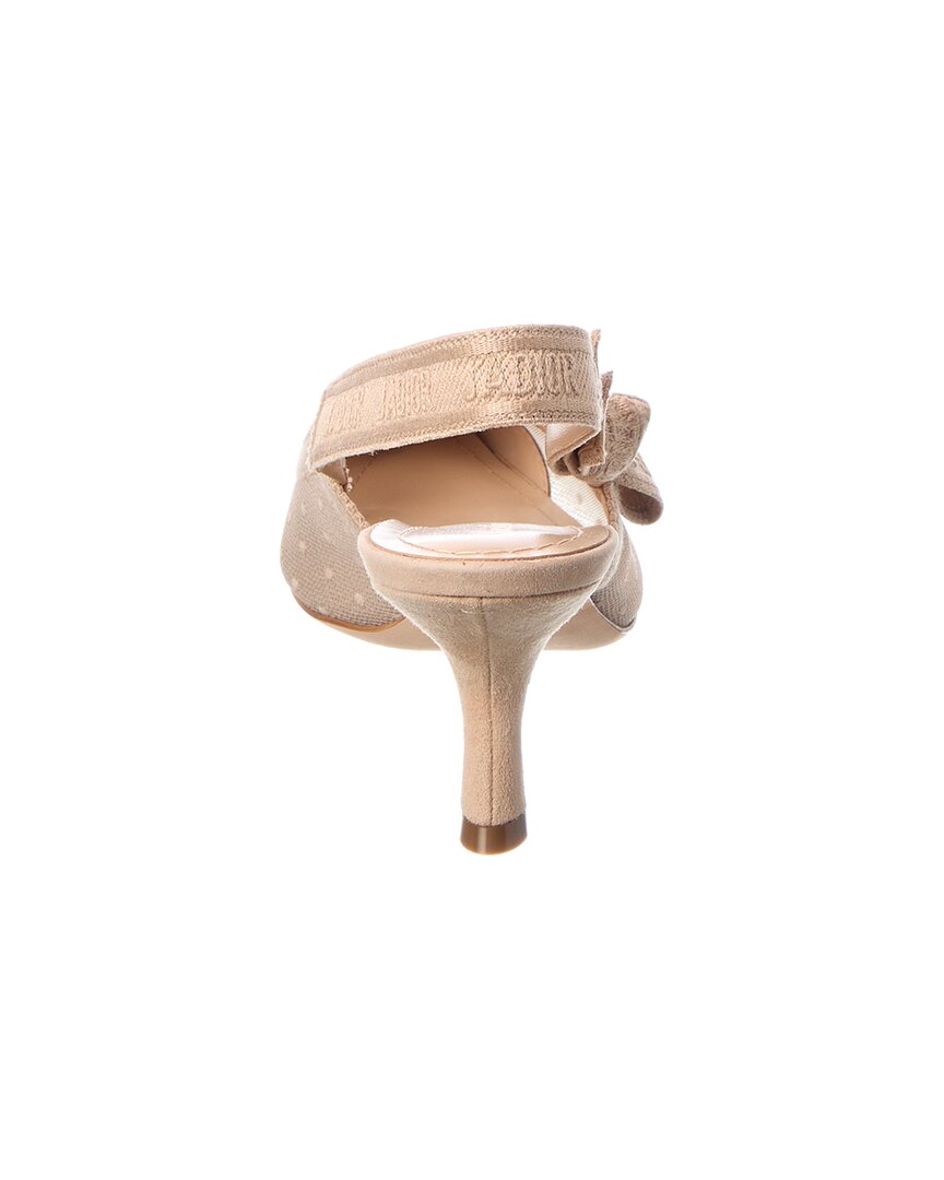 Dior J'adior Mesh & Suede Slingback Pump