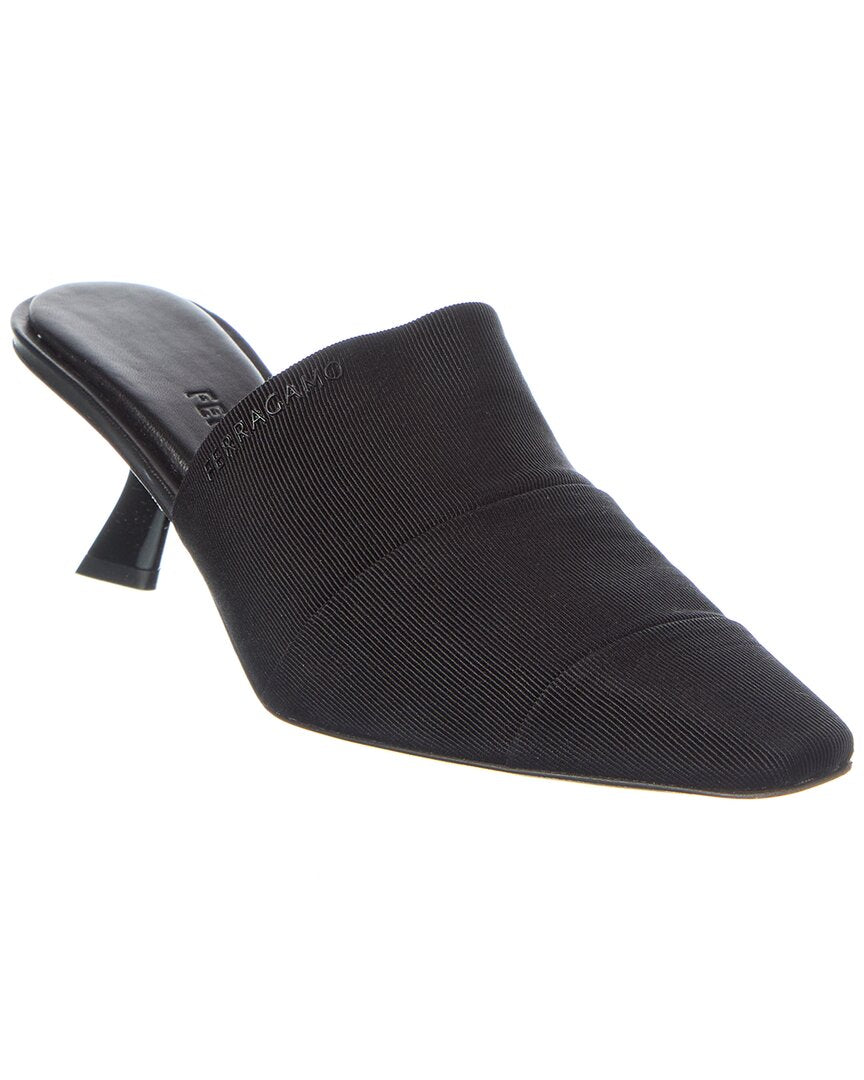 Ferragamo Algedi Grosgrain Mule