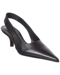 Toteme Classic Leather Slingback Pump