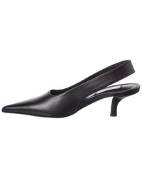 Toteme Classic Leather Slingback Pump