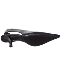 Toteme Classic Leather Slingback Pump