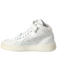 Saint Laurent Lax Lace Up Leather Sneaker