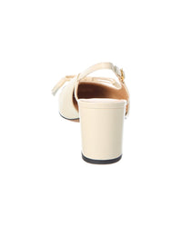 Valentino Bow 60 Leather Slingback Pump