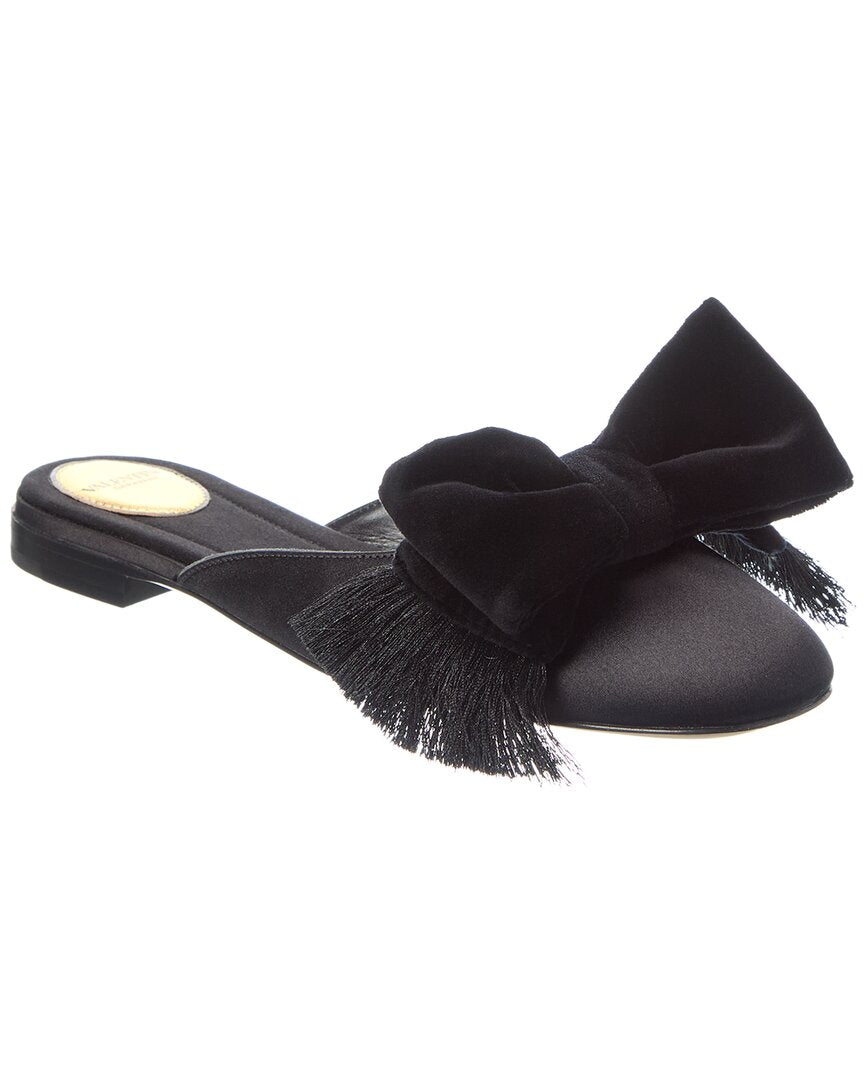 Valentino Reinette Satin Mule