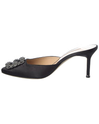 Manolo Blahnik Hangisimu 70 Satin Mule