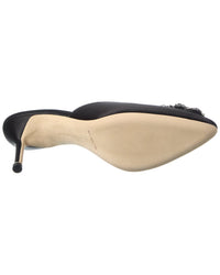 Manolo Blahnik Hangisimu 70 Satin Mule