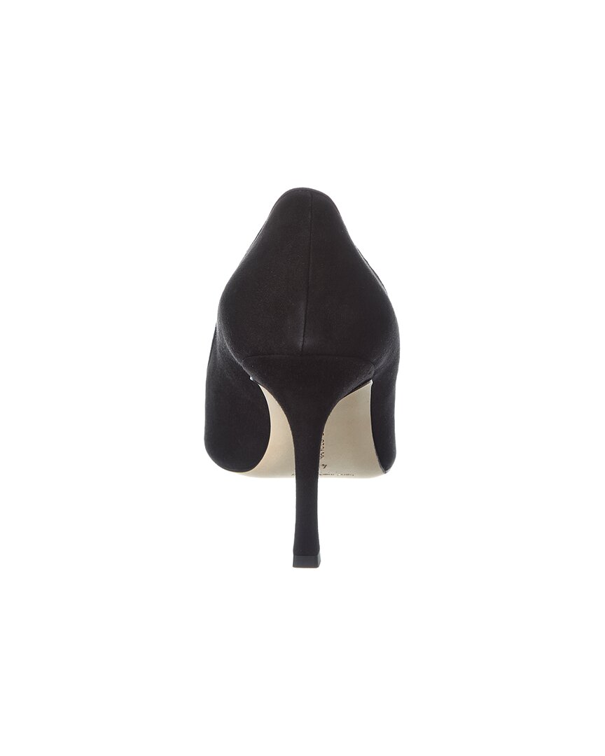 Manolo Blahnik Maysale 90 Suede Pump