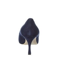 Manolo Blahnik Maysale 70 Suede Pump