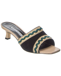 Manolo Blahnik Marebis 50 Suede Sandal